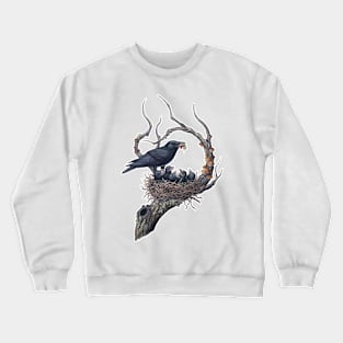 American Crow Tee Crewneck Sweatshirt